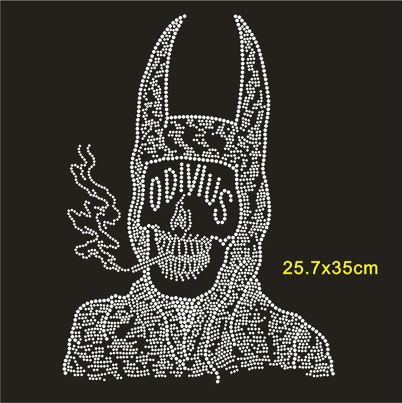 Skull Hotfix Strass Motif Cust - огляд і ціна Hotfix Rhinestone Sheet
