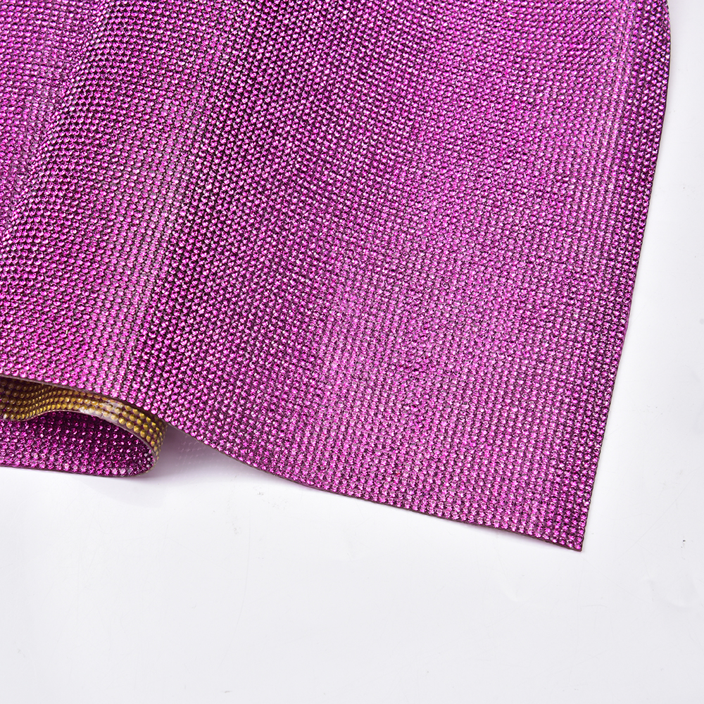 Fuchsia Rhinestone Sticker Tri - огляд і ціна Hotfix Rhinestone Sheet
