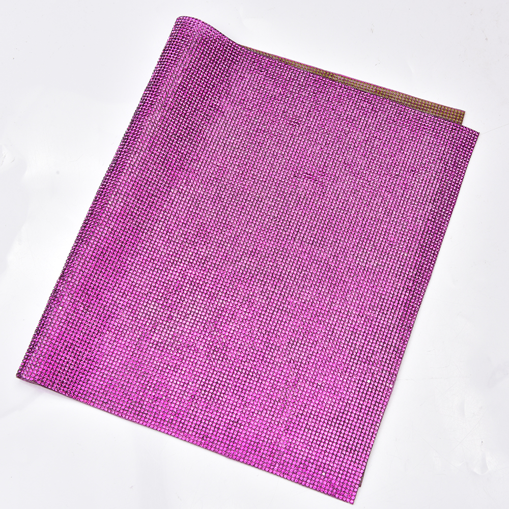 Fuchsia Rhinestone Sticker Tri - огляд і ціна Hotfix Rhinestone Sheet