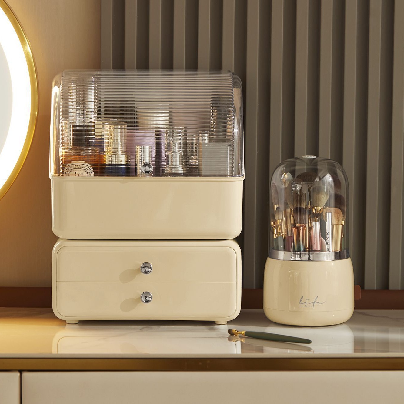 Desktop Cosmetics Storage Box  - огляд і ціна Craft Embellishment Storage