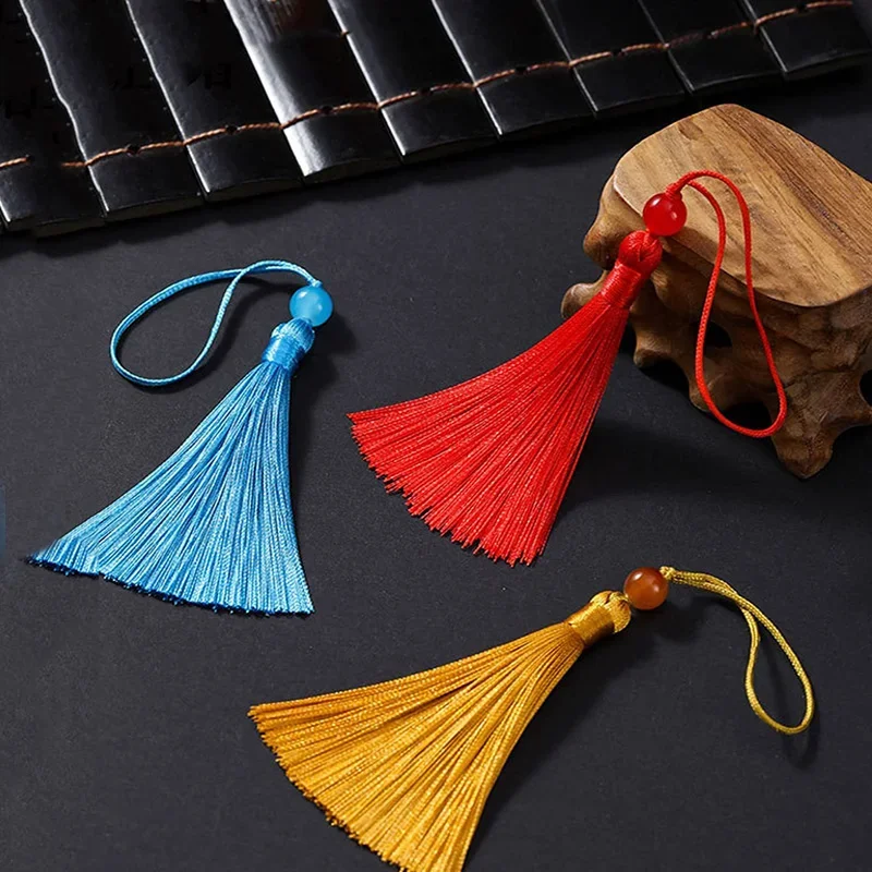 10/5Pcs Polyester Silk Tassel  - огляд і ціна Beaded Trim Fringe