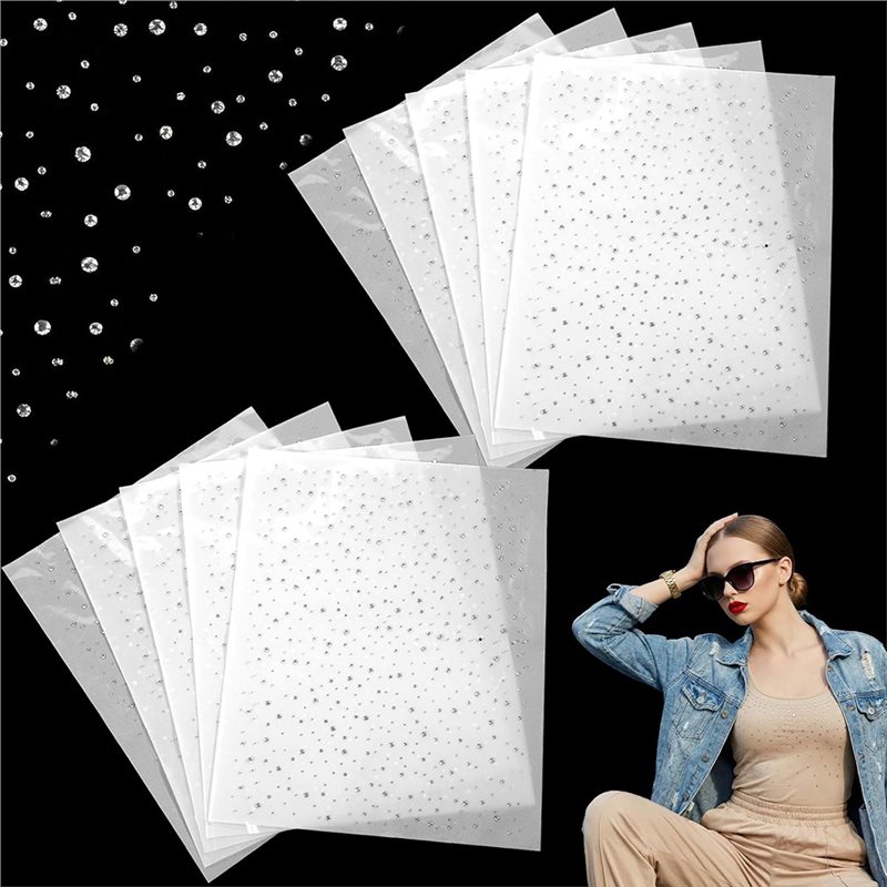 A64Z Rhinestone Sheets 10 Iron - огляд і ціна Hotfix Rhinestone Sheet