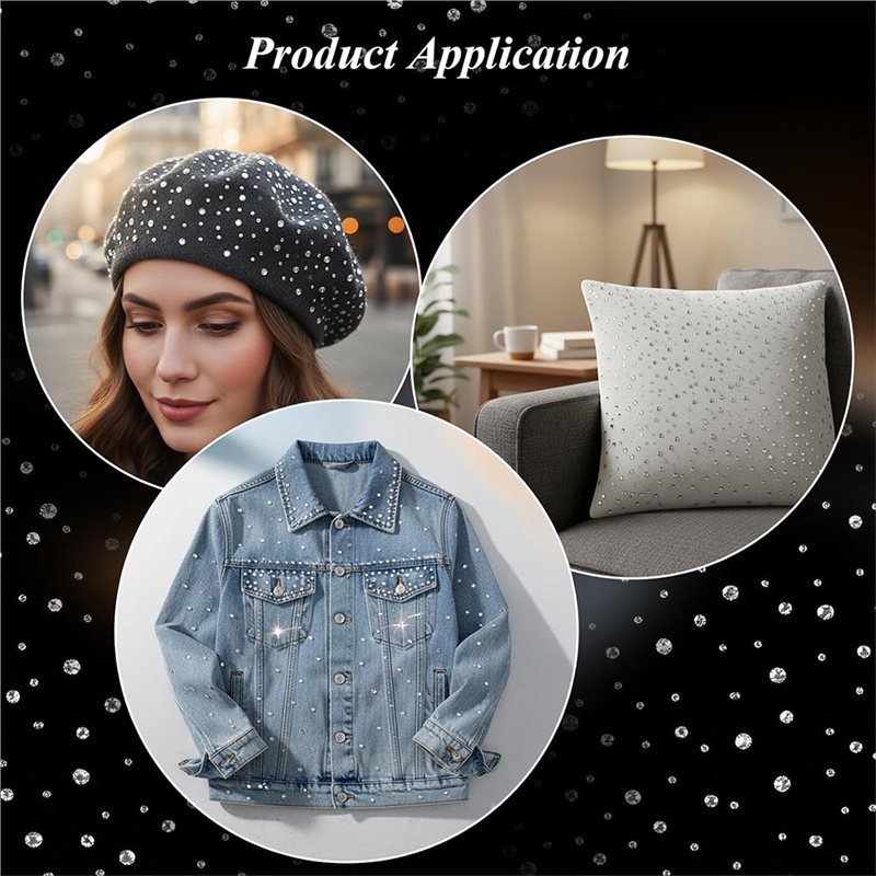 A64Z Rhinestone Sheets 10 Iron - огляд і ціна Hotfix Rhinestone Sheet