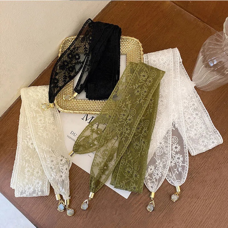 Women Hair Ribbon French Penda - огляд і ціна Elastic Lace Trim