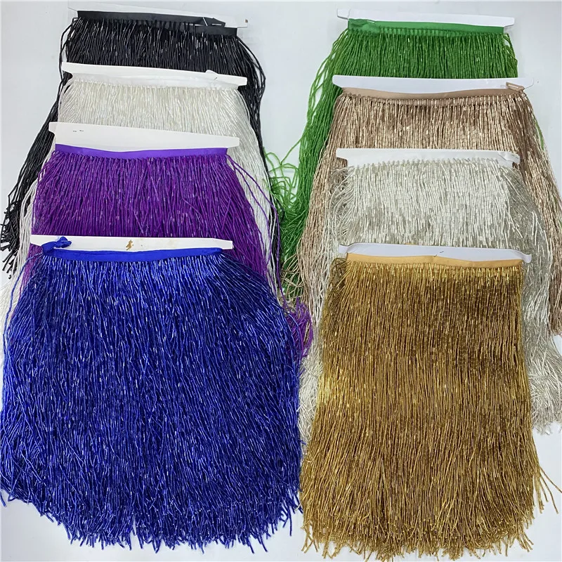 5meters/lot beautiful trim Pol - огляд і ціна Beaded Trim Fringe