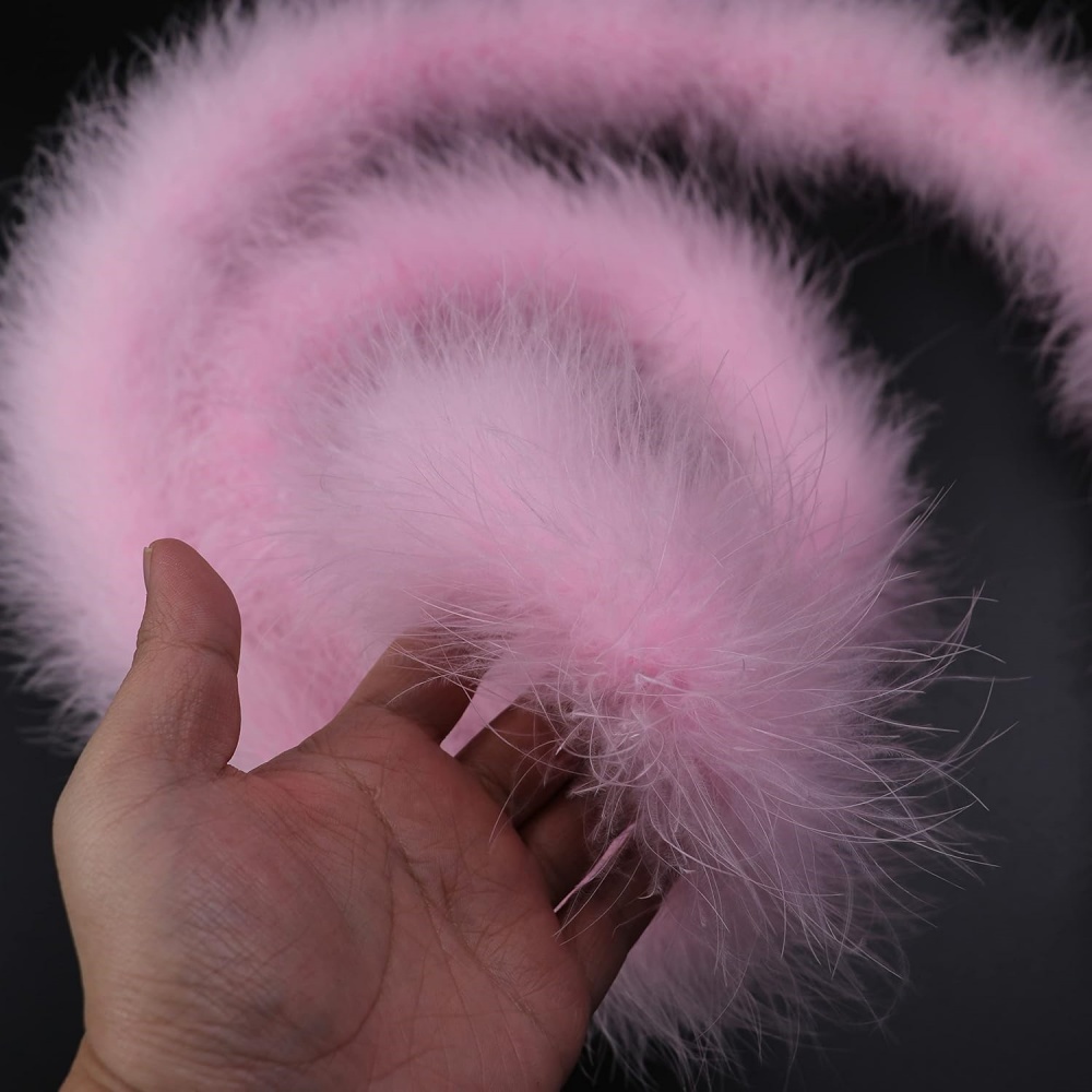 2Meter Fluffy Marabou Feather  - огляд і ціна Feather Trim Marabou
