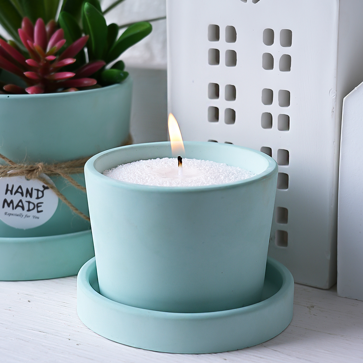 Round Candle Jar Silicone Mold - огляд і ціна Craft Embellishment Storage
