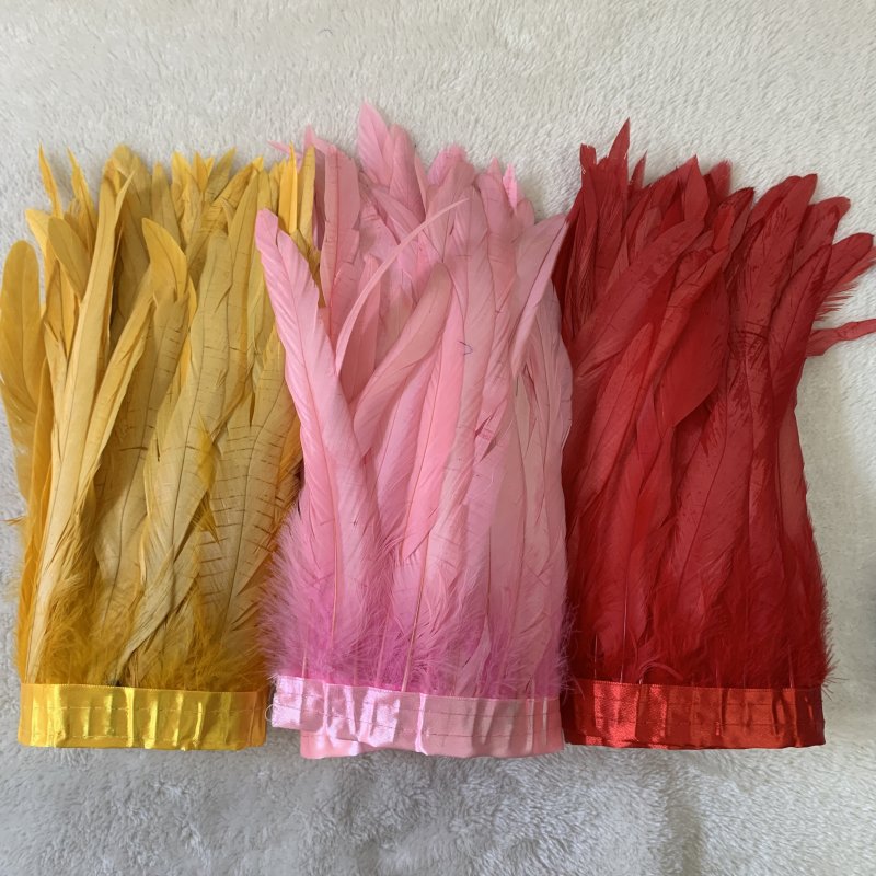25-30cm/10-12inch Rooster Tail - огляд і ціна Feather Trim Marabou