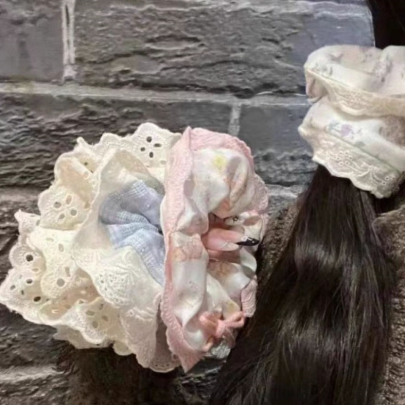 Women's Sweet Elastic Hair Ban - огляд і ціна Elastic Lace Trim