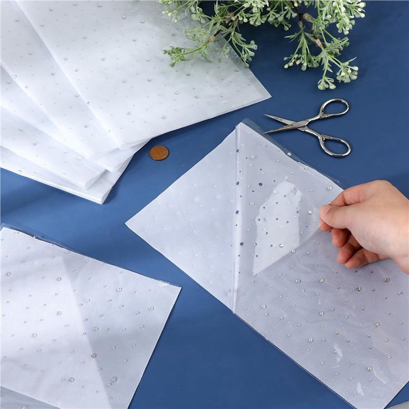 HLZS-40 Sheet Iron-On Rhinesto - огляд і ціна Hotfix Rhinestone Sheet