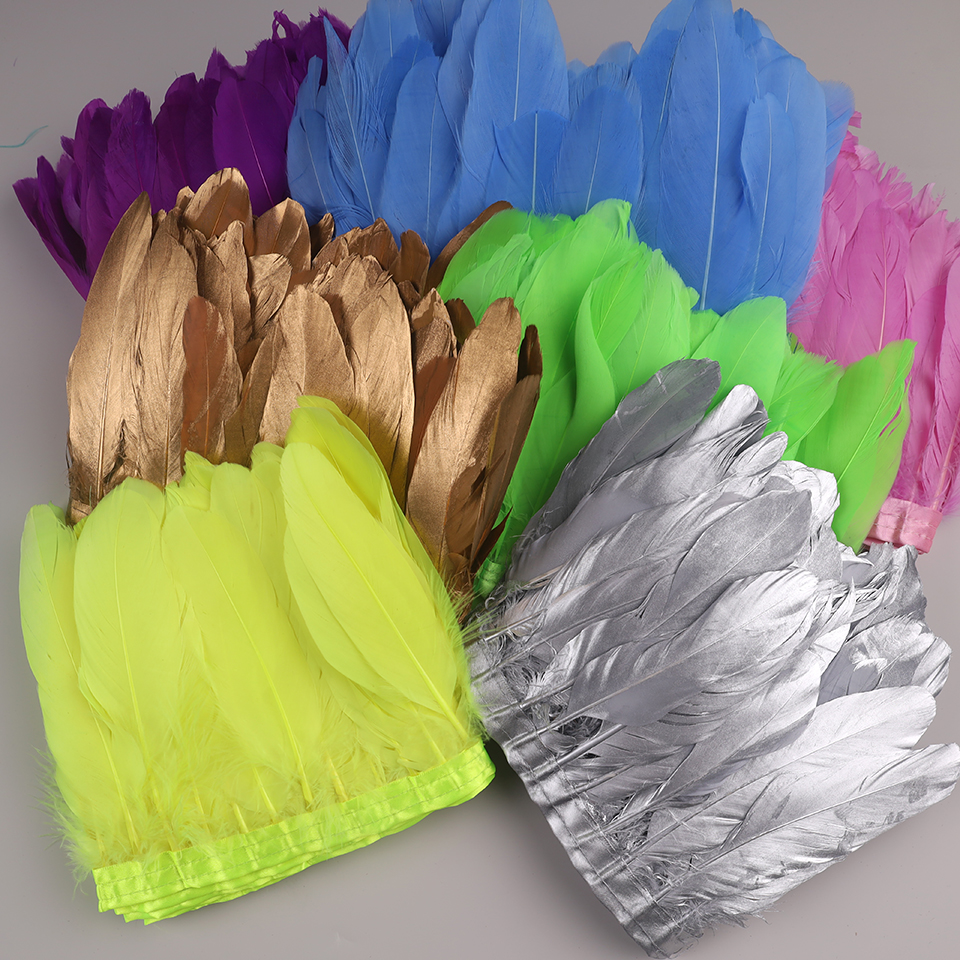 10Meters Goose Feathers on Tap - огляд і ціна Feather Trim Marabou