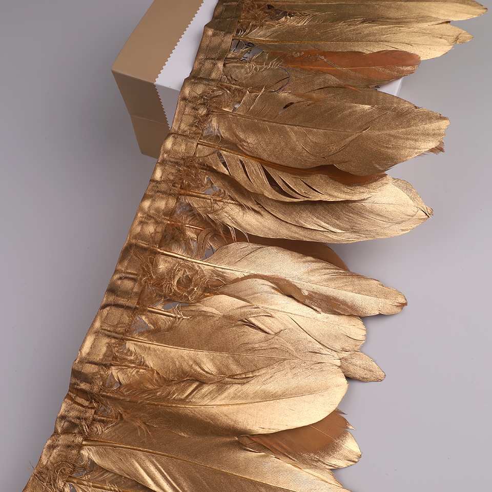 10Meters Goose Feathers on Tap - огляд і ціна Feather Trim Marabou