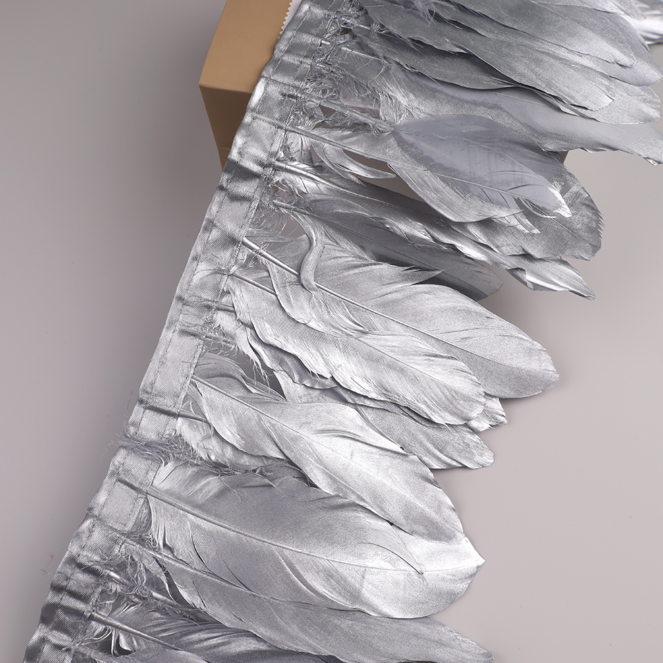 10Meters Goose Feathers on Tap - огляд і ціна Feather Trim Marabou