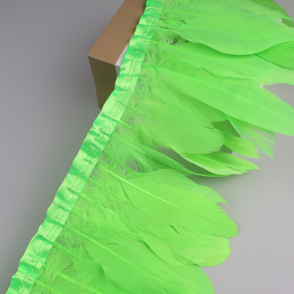 10Meters Goose Feathers on Tap - огляд і ціна Feather Trim Marabou