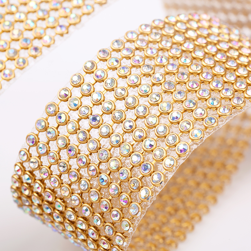 10rows Clear Crystal AB Rhines - огляд і ціна Hotfix Rhinestone Sheet