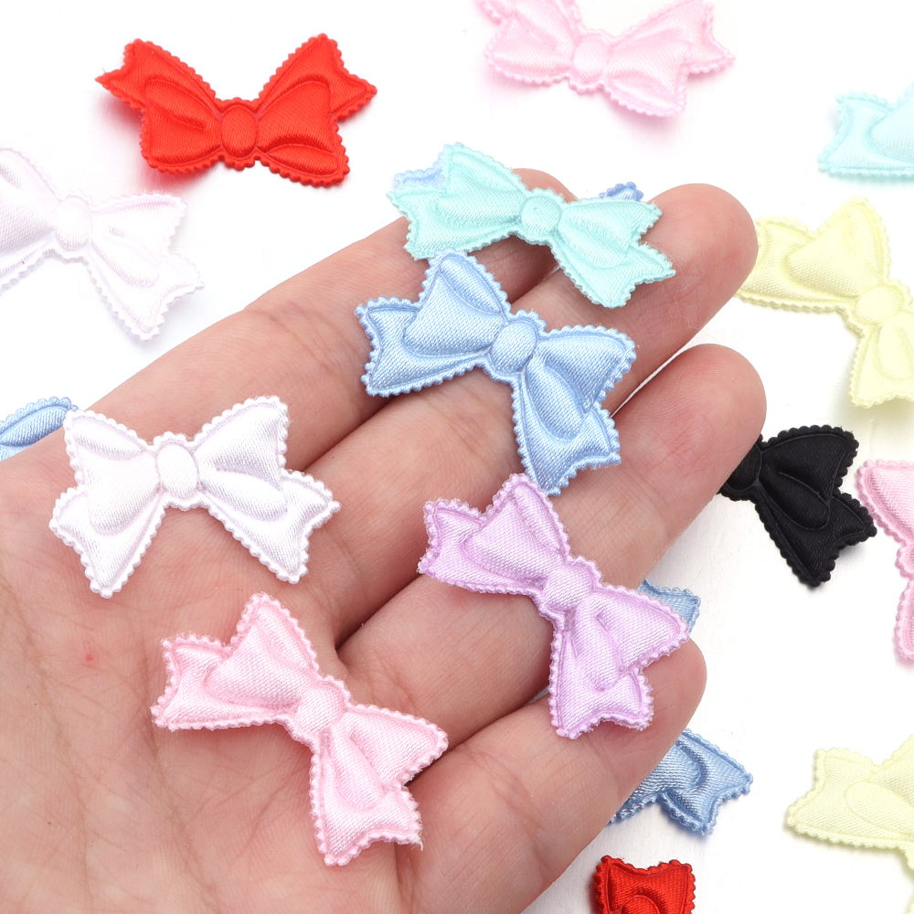 50pcs/lot 19x31mm Fabric Spong - огляд і ціна Applique Patch Flower