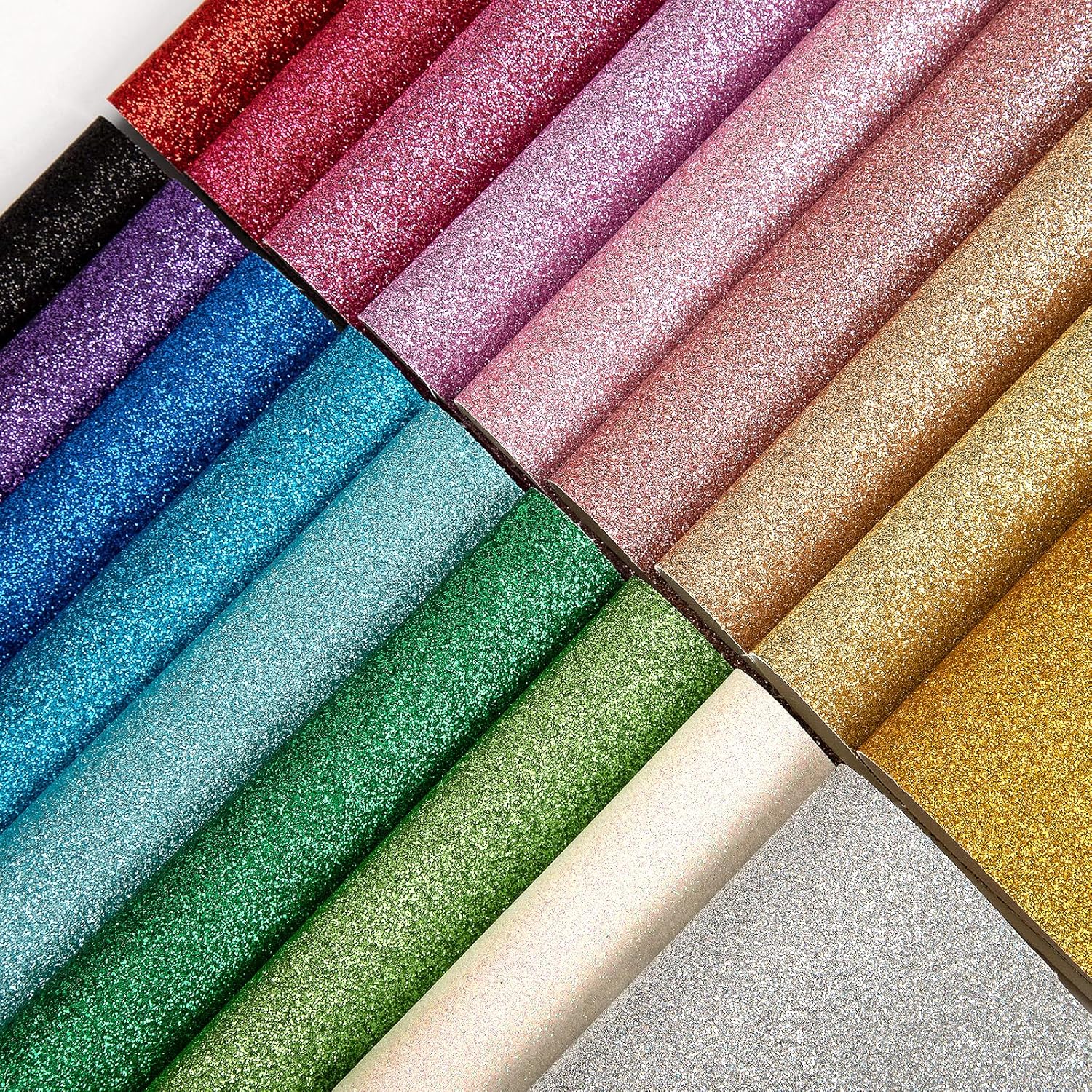 Sparkly Glitter Shiny Fabric S - огляд і ціна Glitter Vinyl Roll