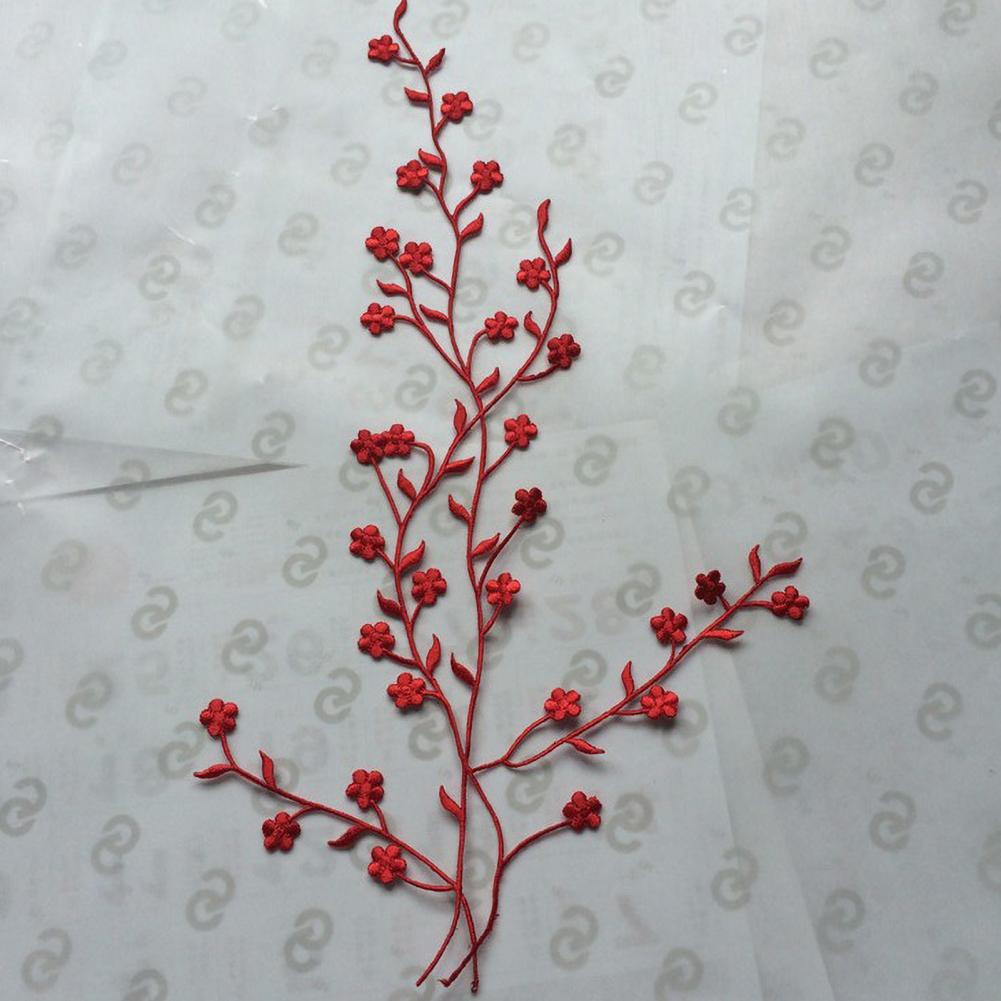 3D Flower Applique Plum Blosso - огляд і ціна Applique Patch Flower