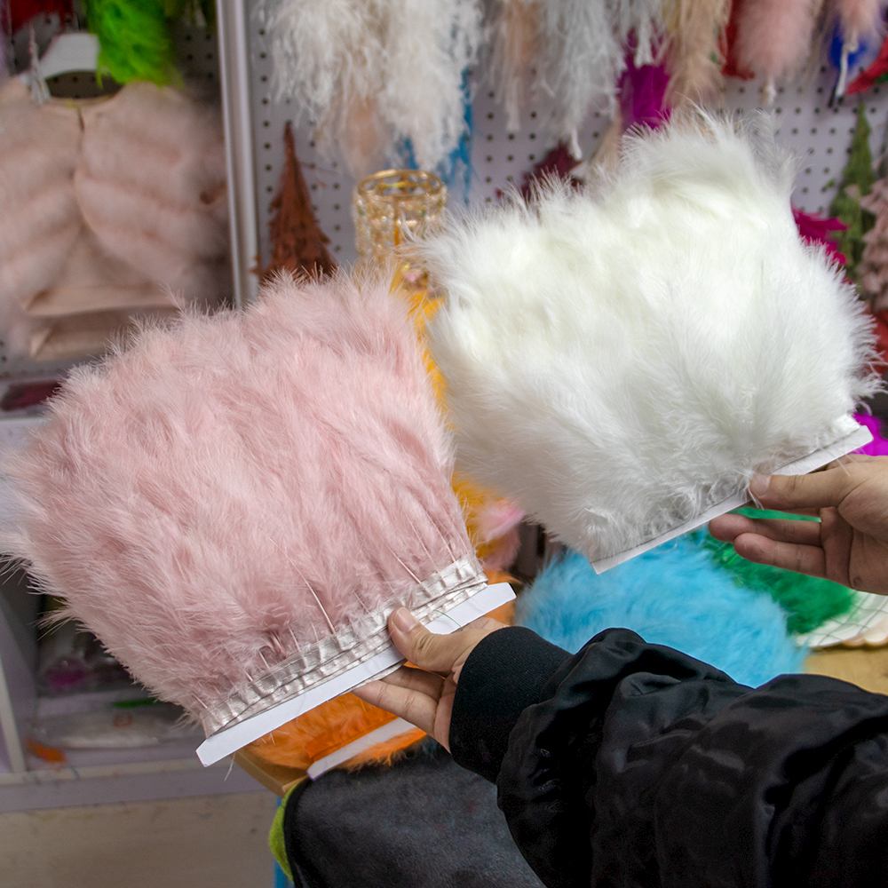 1M Fluffy Turkey Marabou Feath - огляд і ціна Feather Trim Marabou