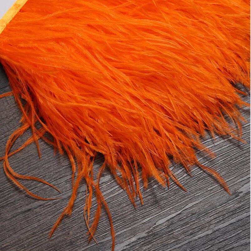 Ostrich Feathers Trim 13-18 CM - огляд і ціна Feather Trim Marabou
