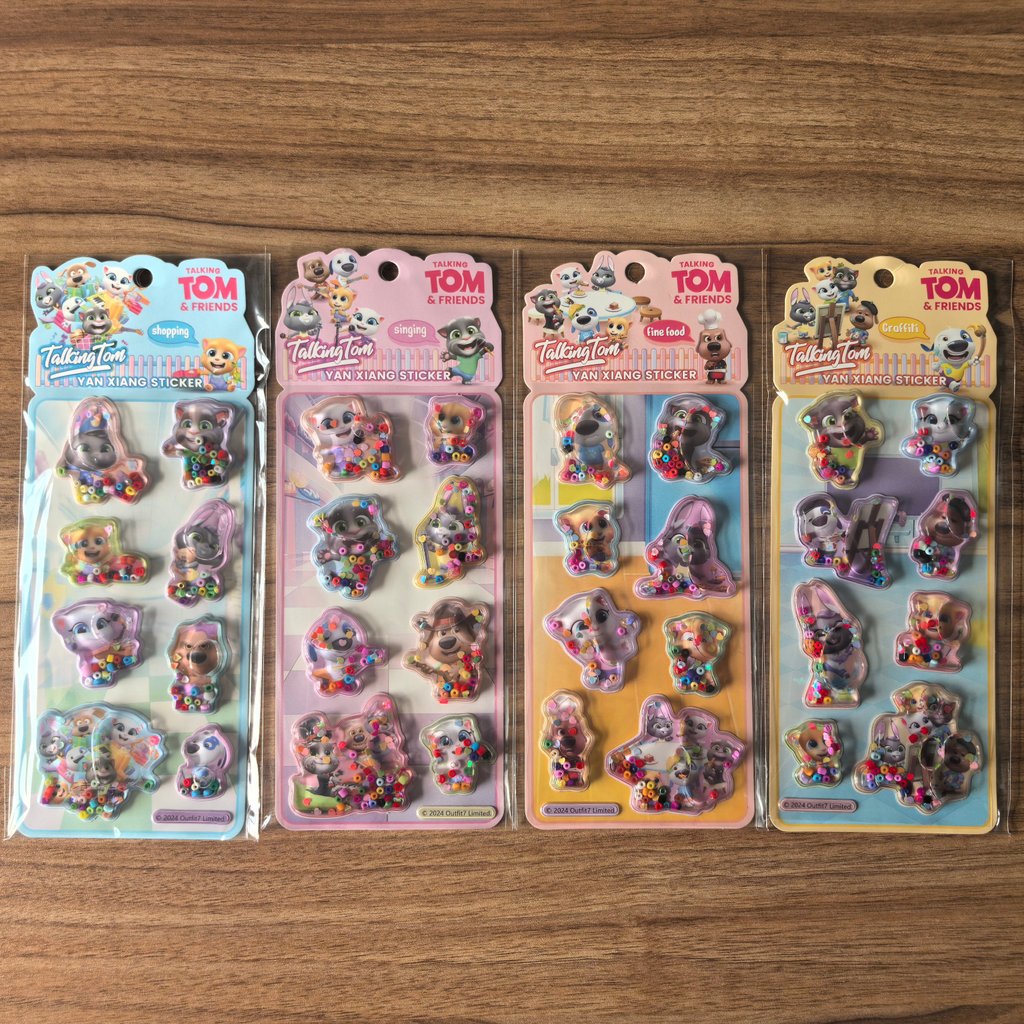 4Pack Fun Talking Tom Friends  - огляд і ціна Craft Embellishment World