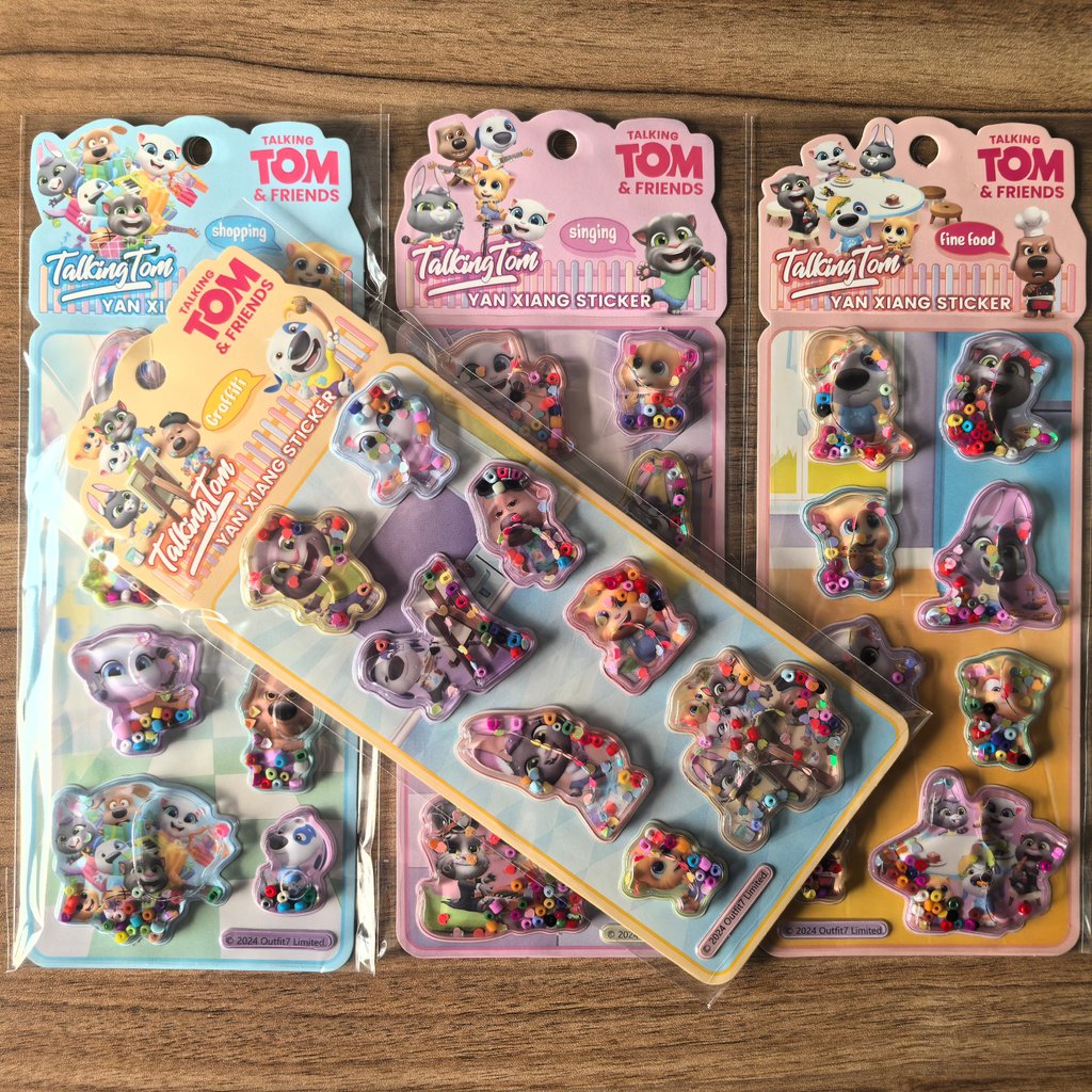 4Pack Fun Talking Tom Friends  - огляд і ціна Craft Embellishment World