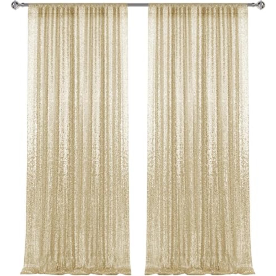 Photography backdrop curtains  - огляд і ціна Sequin Fabric Panel