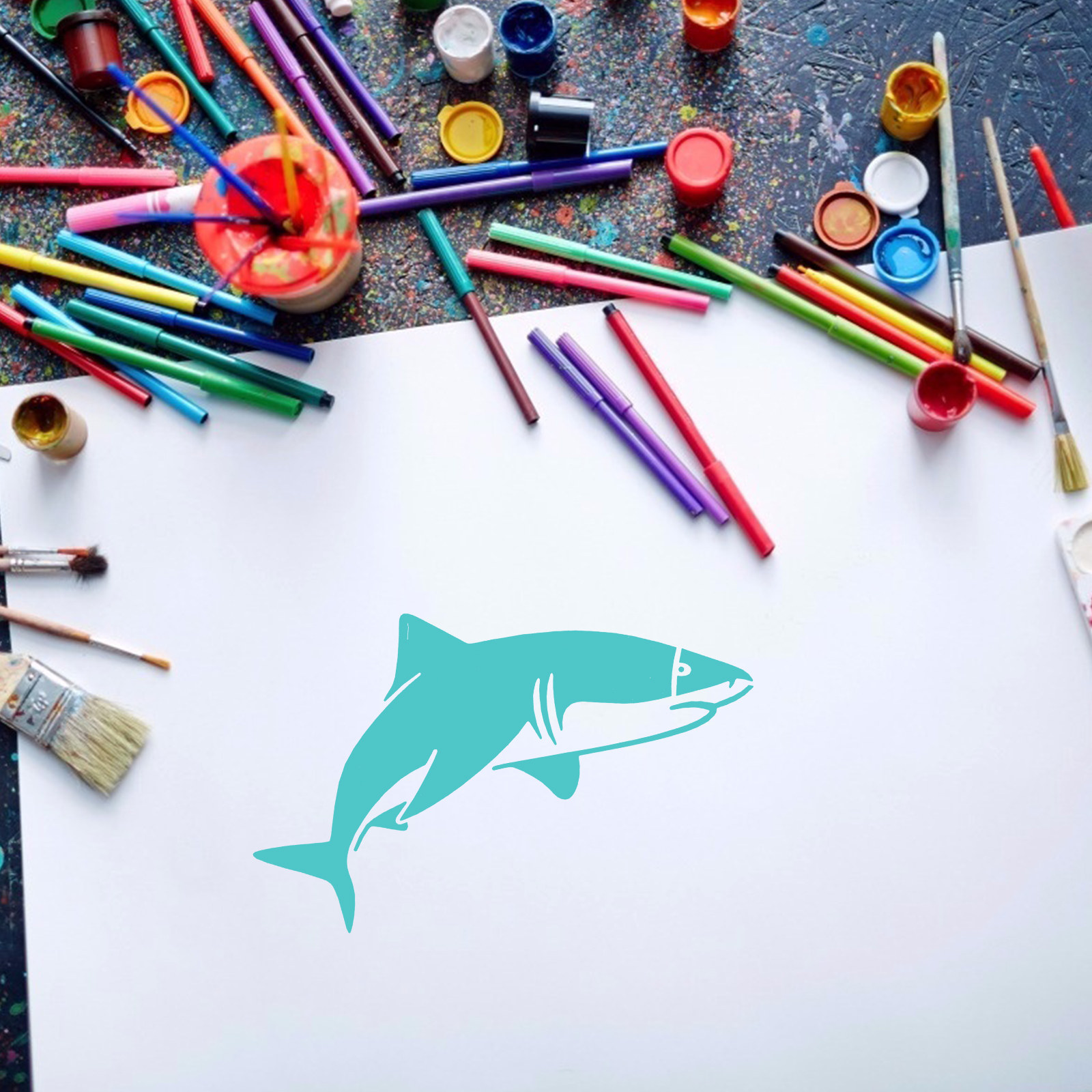 16pcs Ocean World Painting Tem - огляд і ціна Craft Embellishment World