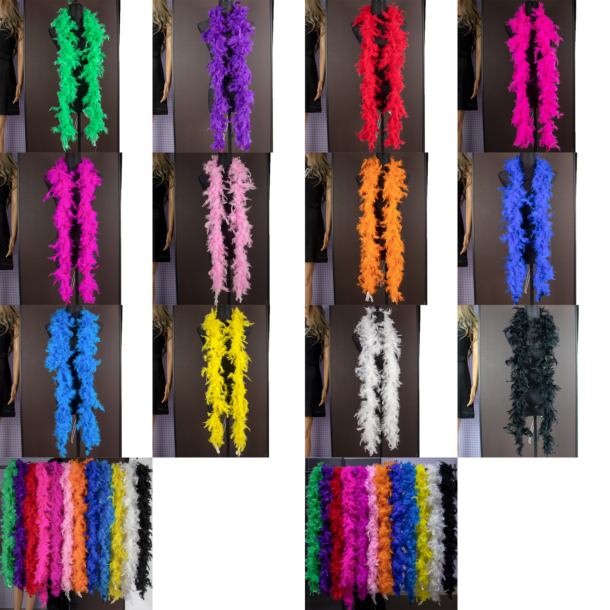 2 Meters Turkey feathers boa 3 - огляд і ціна Feather Trim Marabou