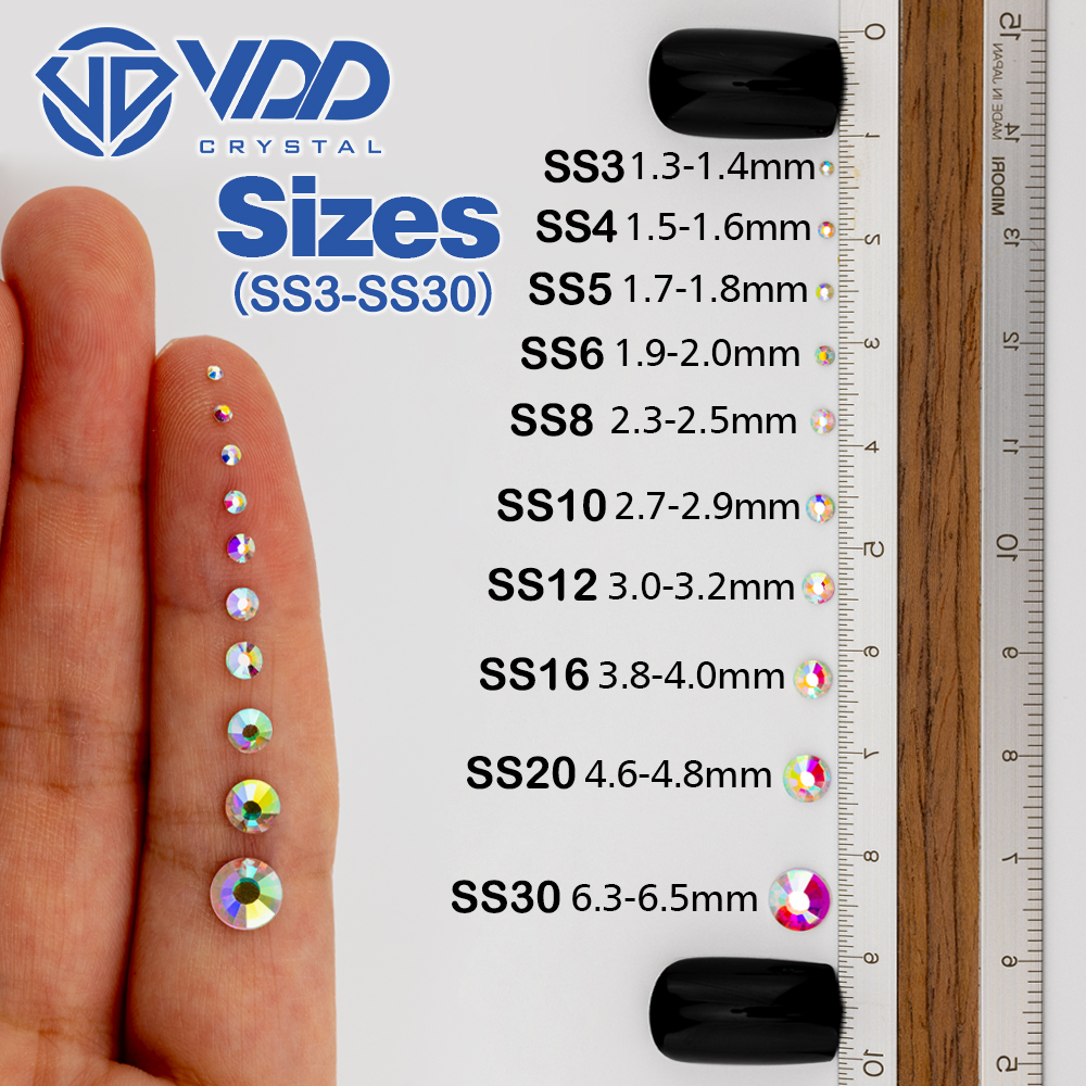 VDD 029 Capri Blue  Rhinestone - огляд і ціна Hotfix Rhinestone Sheet